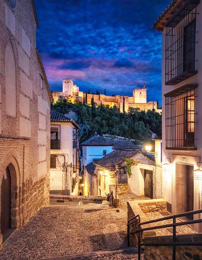 グラナダCasa Alhambra - Centro Historico Con Jardin Privadoアパートメント エクステリア 写真