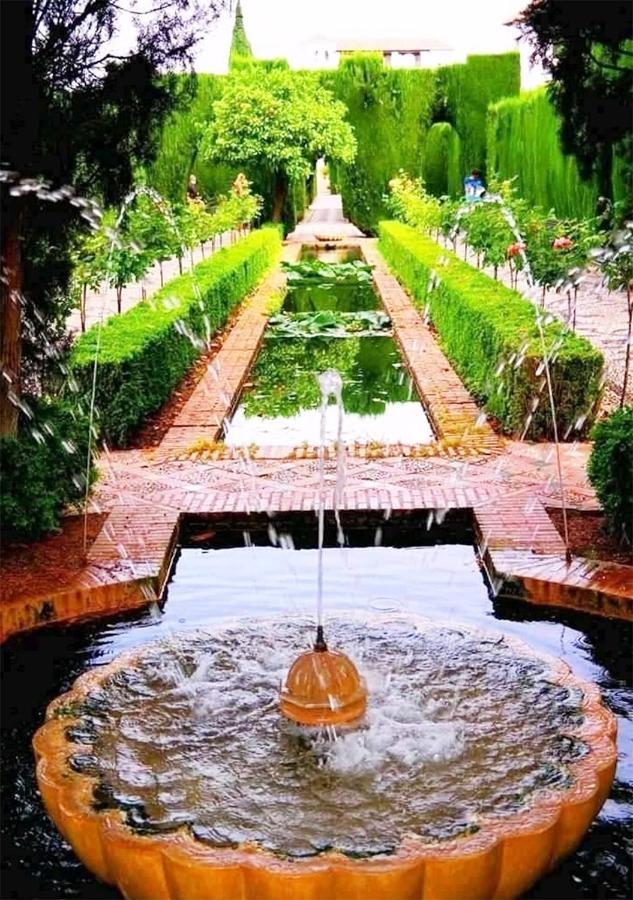 グラナダCasa Alhambra - Centro Historico Con Jardin Privadoアパートメント エクステリア 写真