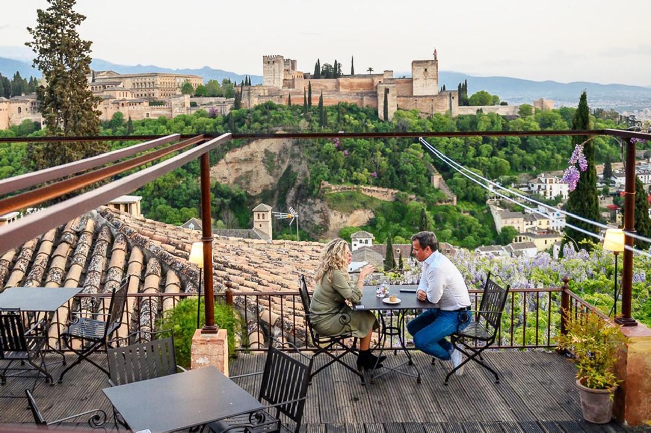 グラナダCasa Alhambra - Centro Historico Con Jardin Privadoアパートメント エクステリア 写真